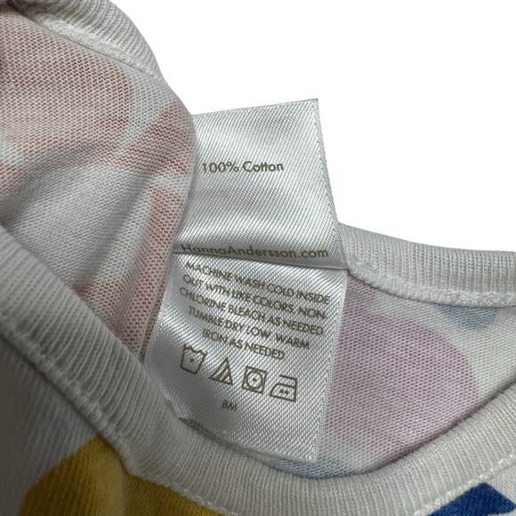 HANNA ANDERSSON Playground Dress with Pockets in Tiny Blossoms Size 4 100 Daisy - Picture 3 of 5